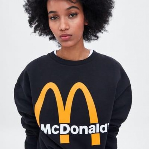 Zara McDonald's Sweatshirt Crewneck Size S - Picture 2 of 5